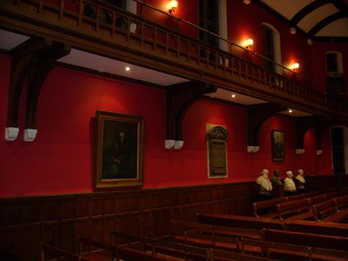 David Irving spoke in the chamber of the Oxford Union