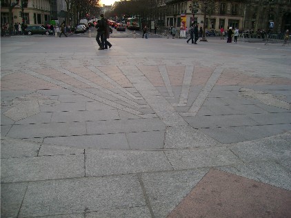 outside the Paris City Hall