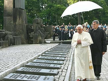 Pope at Auschwitz
